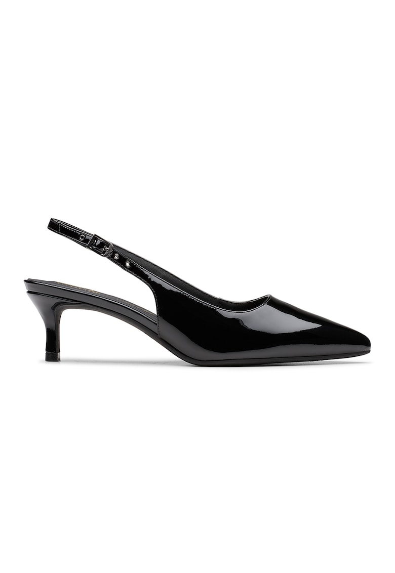 Pantofi de piele Zarey - Negru