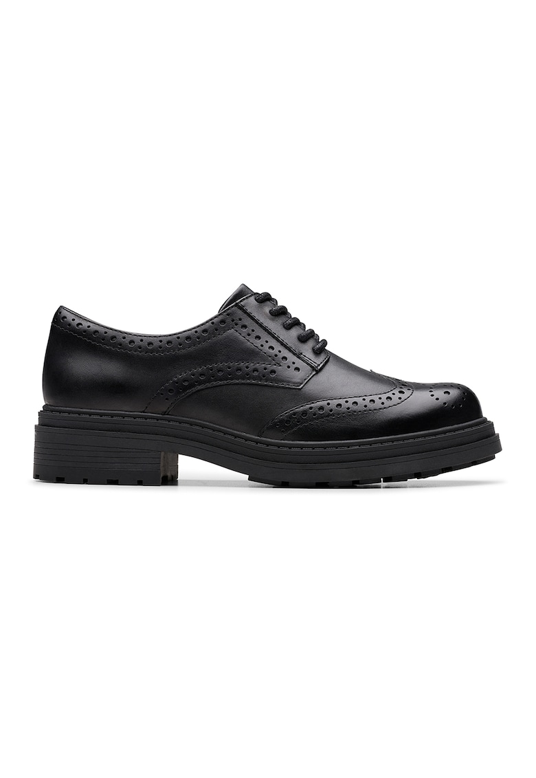 Pantofi Brogue de piele