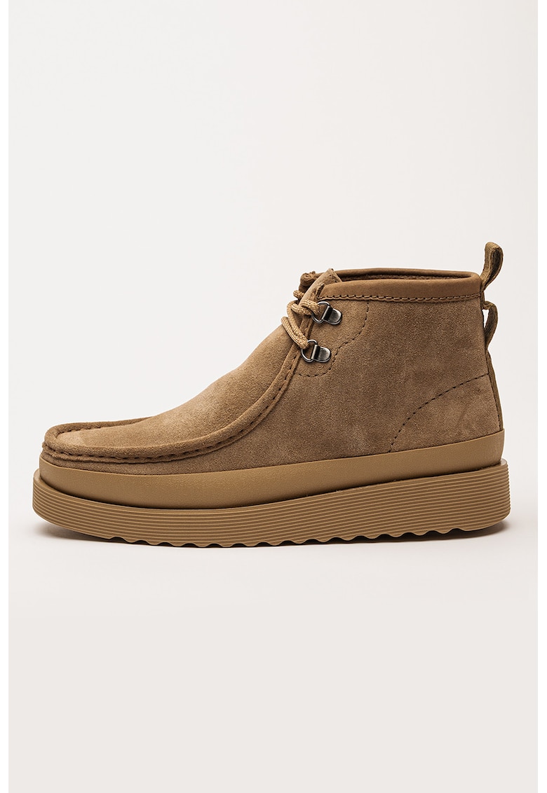 Ghete chukka de piele intoarsa Wallabee