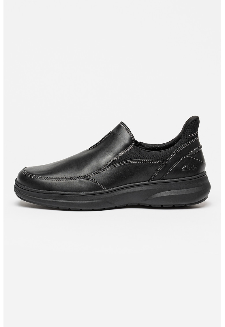 Pantofi slip-on de piele Mullan - Negru