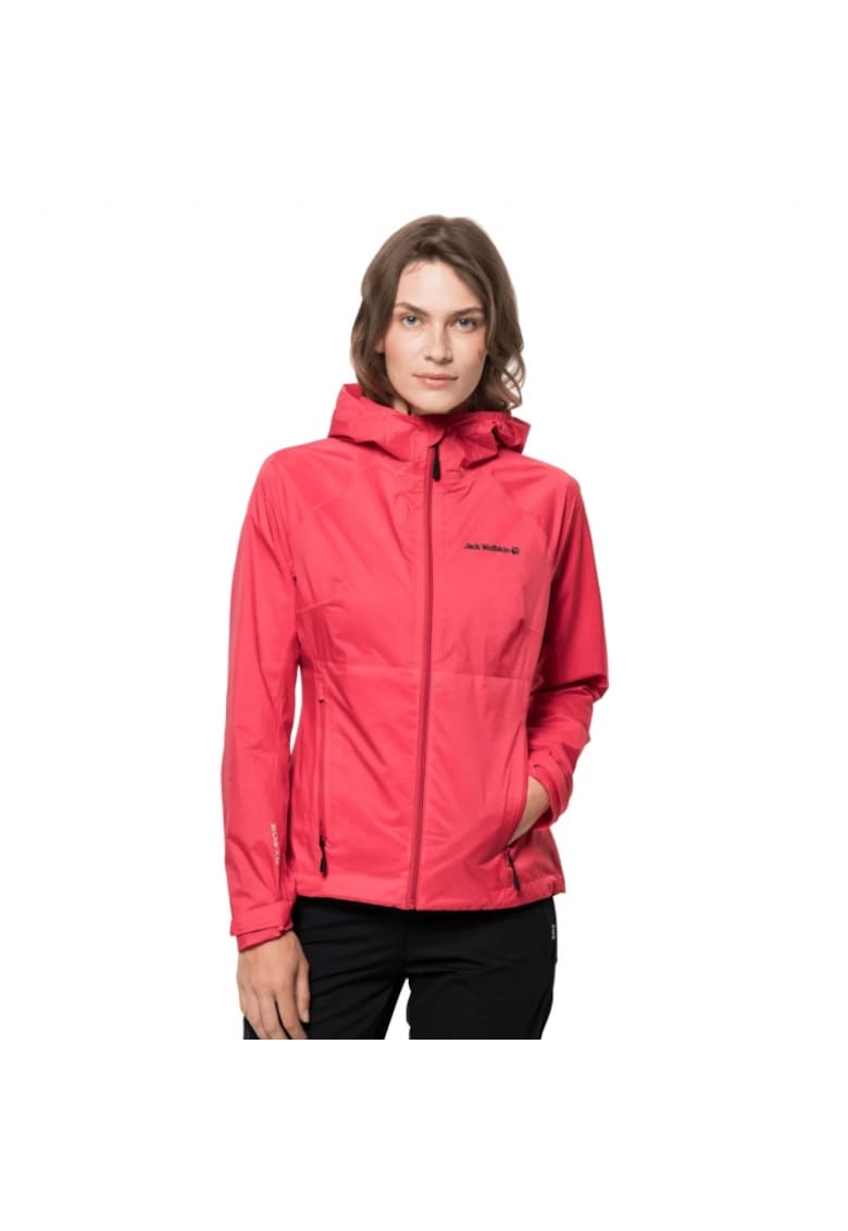 Jacheta sport dama - Tasman - poliester - rosu -