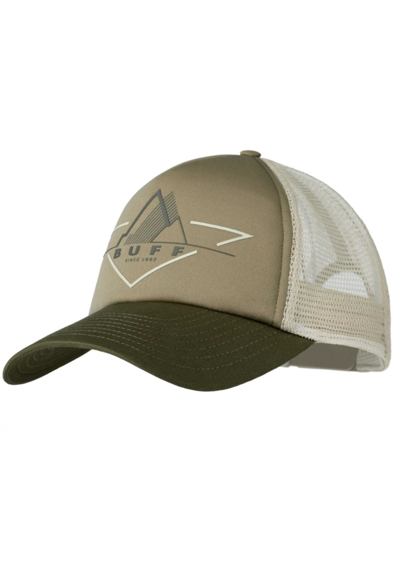 Sapca barbati Trucker - poliester - bej/verde -