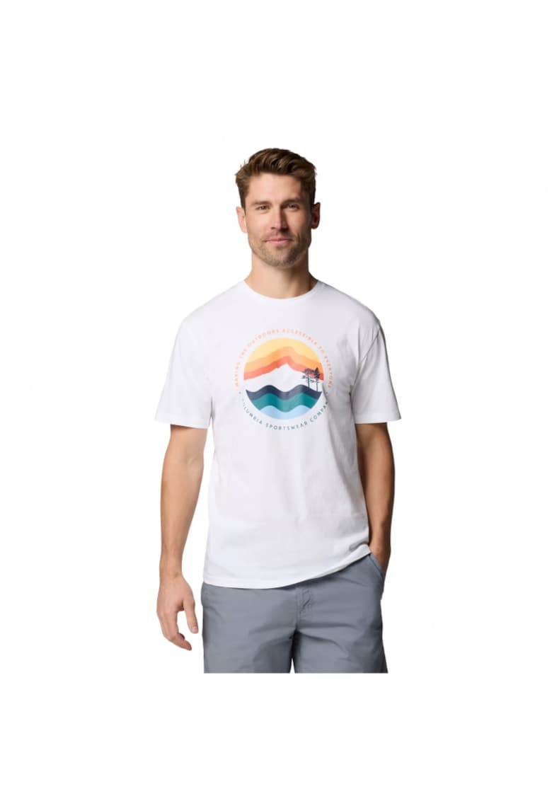 Columbia Tricou barbati - Path Lake II Graphic Tee 1934814