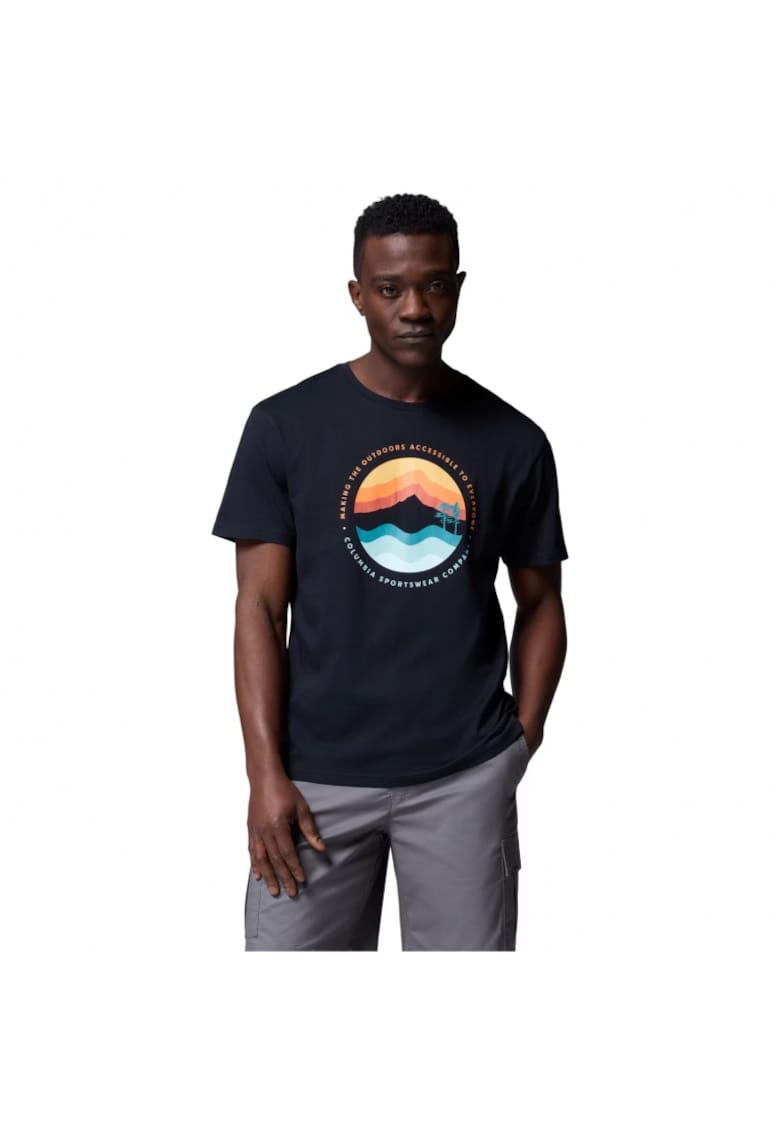 Columbia Tricou barbati - Path Lake II Graphic Tee 1934814