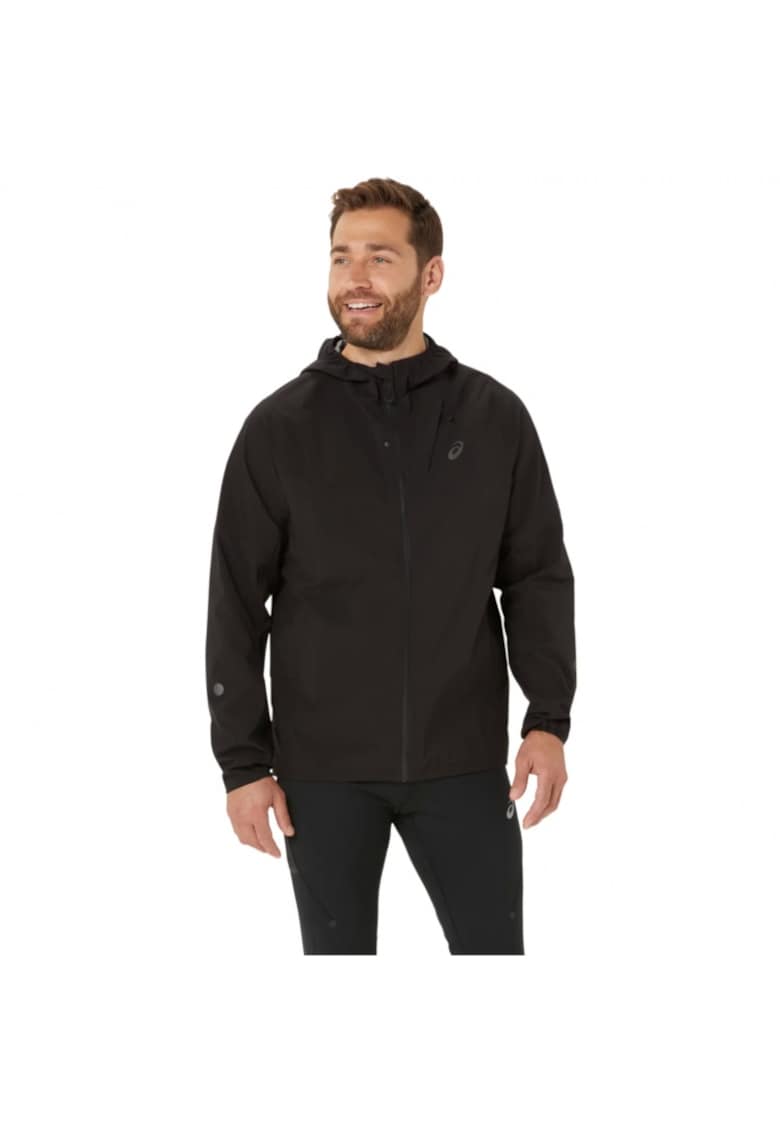 Jacheta sport barbati - impermeabila - neagra - Metarun