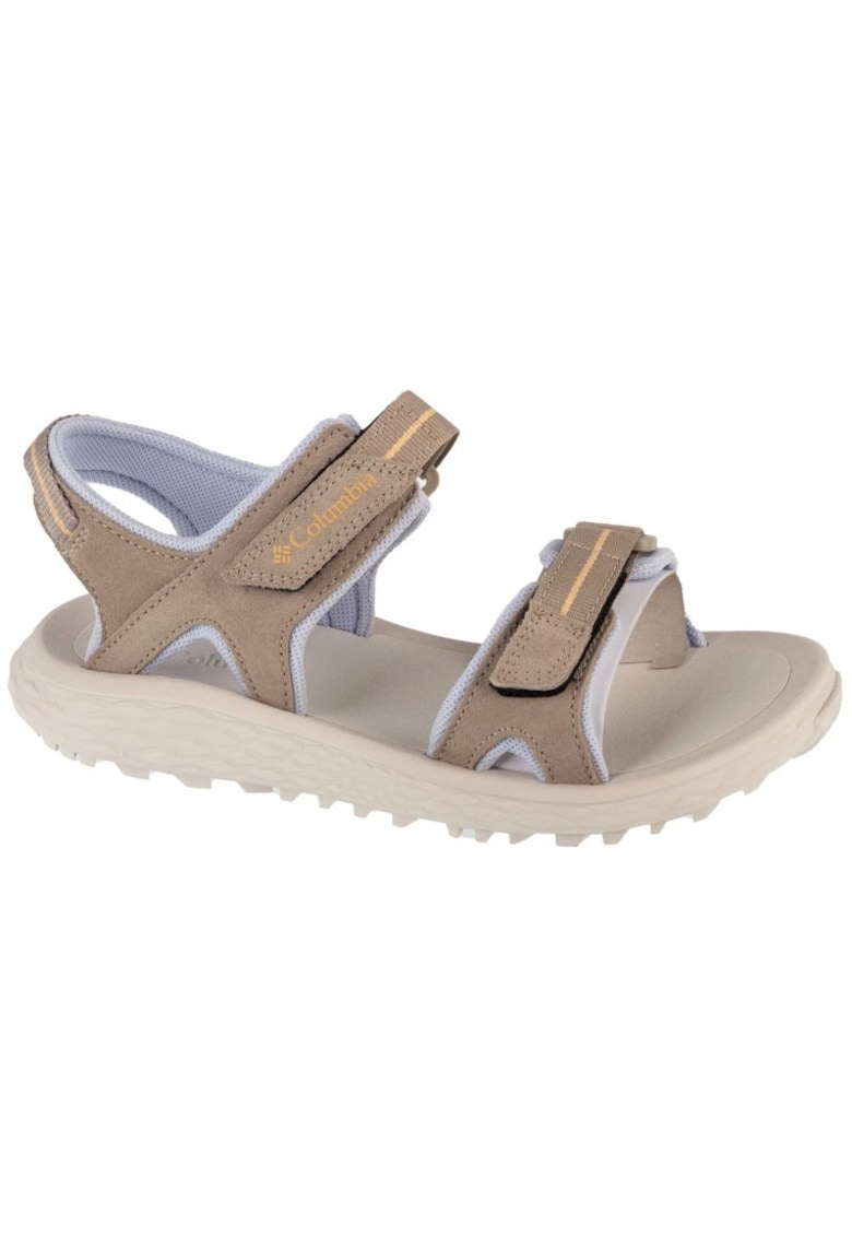 Sandale dama  model Konos Hiker - 2 barete - bej - piele intoarsa