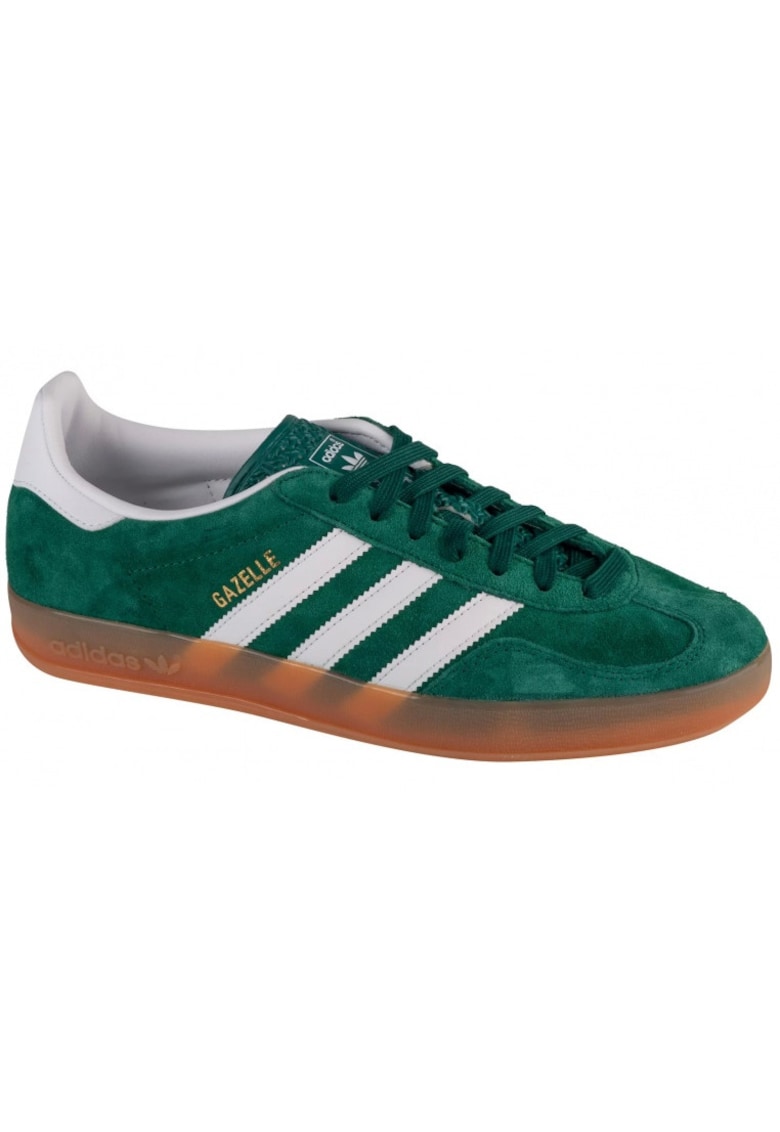 Tenisi barbati - Gazelle - piele intoarsa - verde -