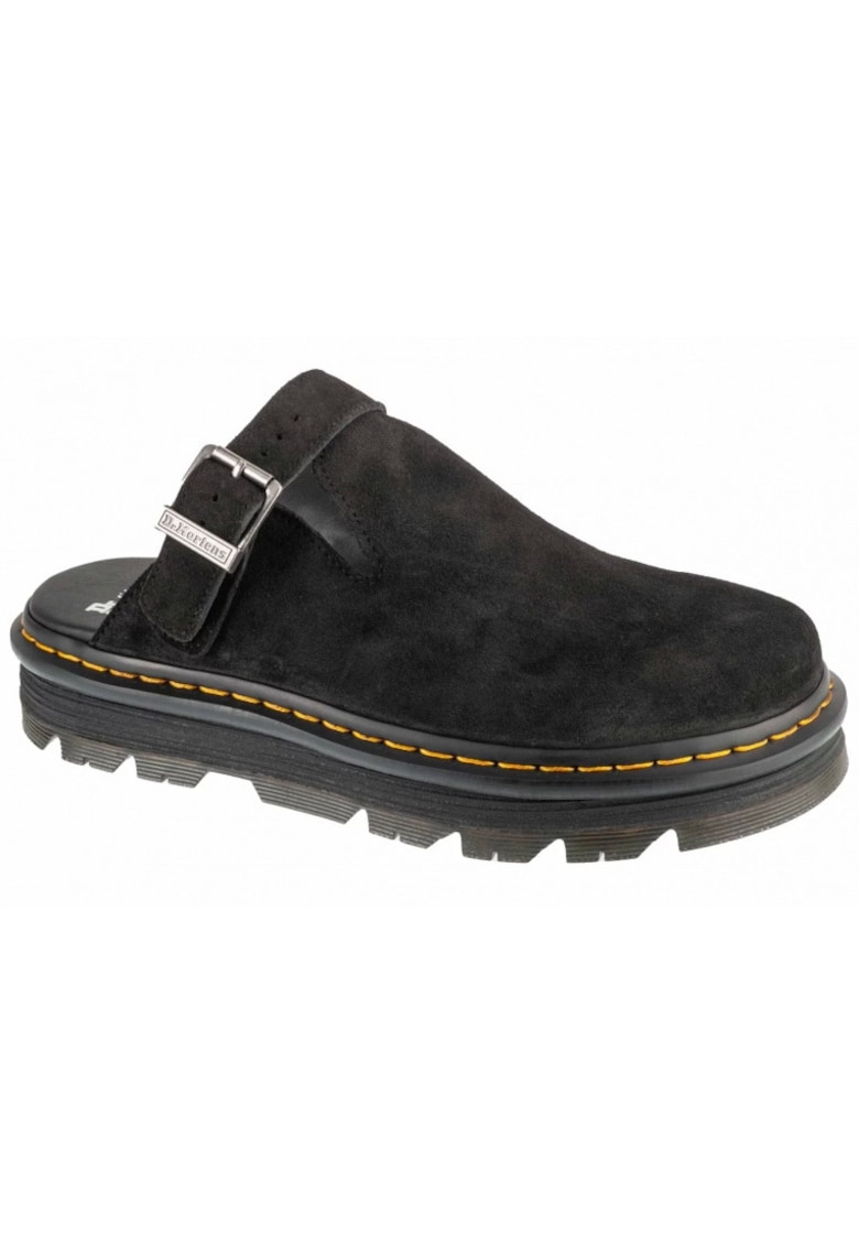 Slapi model Zebzag - nubuc - unisex - negru