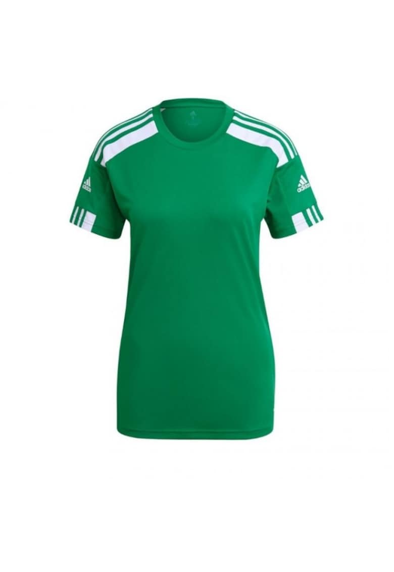 Tricou sport dama Squadra 21 - poliester - verde/alb