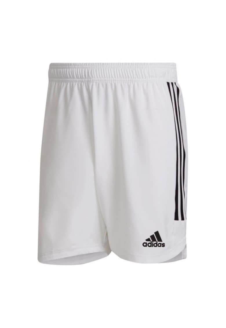 Pantaloni scurti sport barbati Condivo 22 - albi - material reciclat - talie elastica