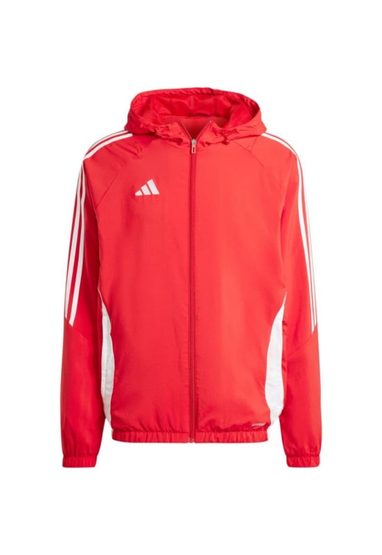Jacheta sport barbati Tiro 24 - poliester - rosu/alb