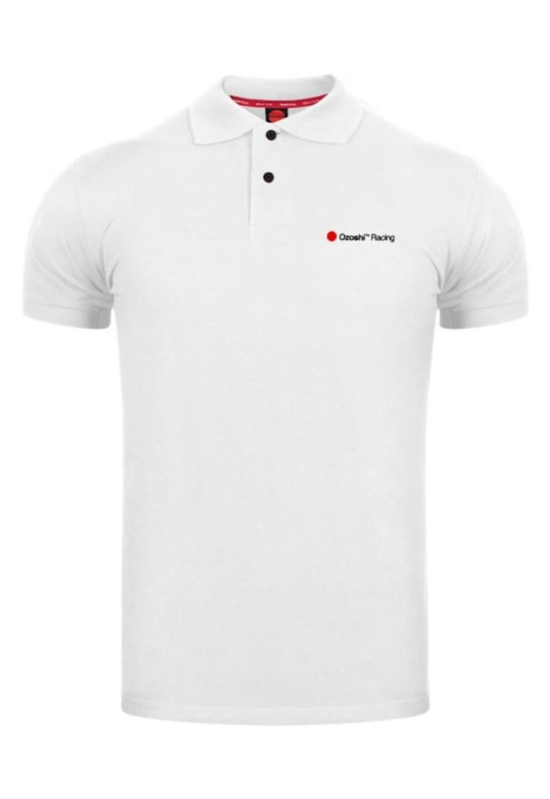Tricou polo - alb - bumbac - Alb