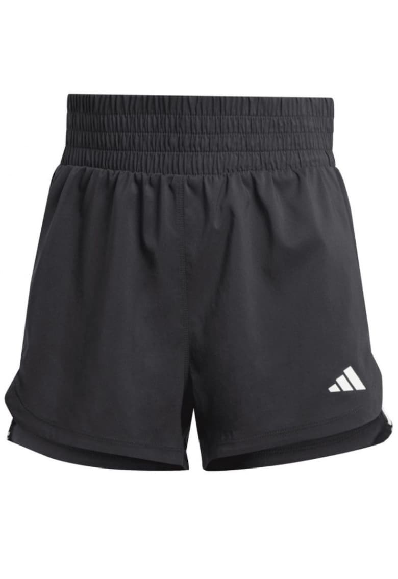 Pantaloni scurti sport dama Pacer - alb/negru -