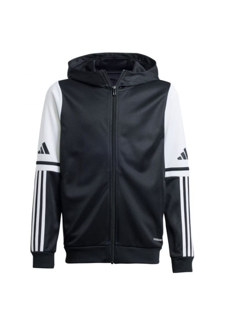 Hanorac sport fete Je2756 - Negru/Alb