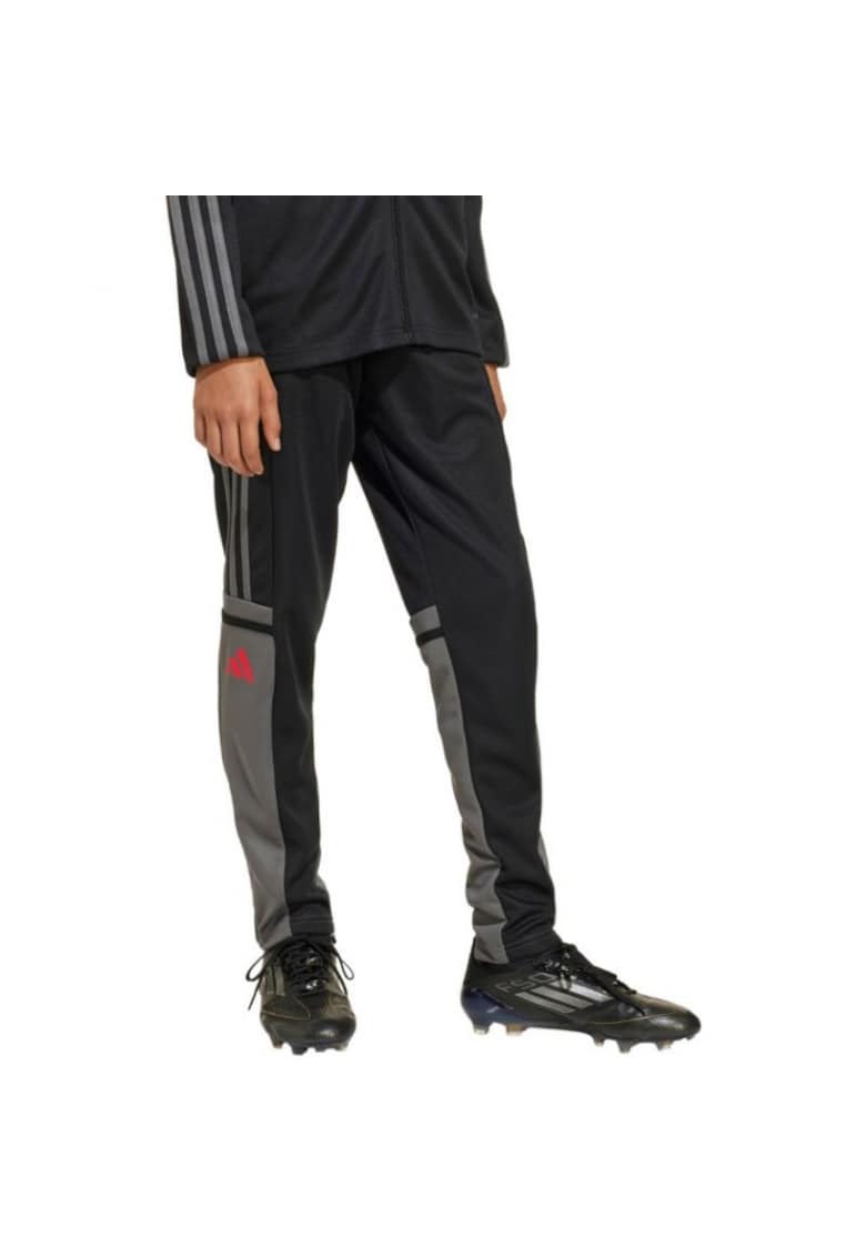 Pantaloni sport copii - Squadra 25 - negru - material confortabil