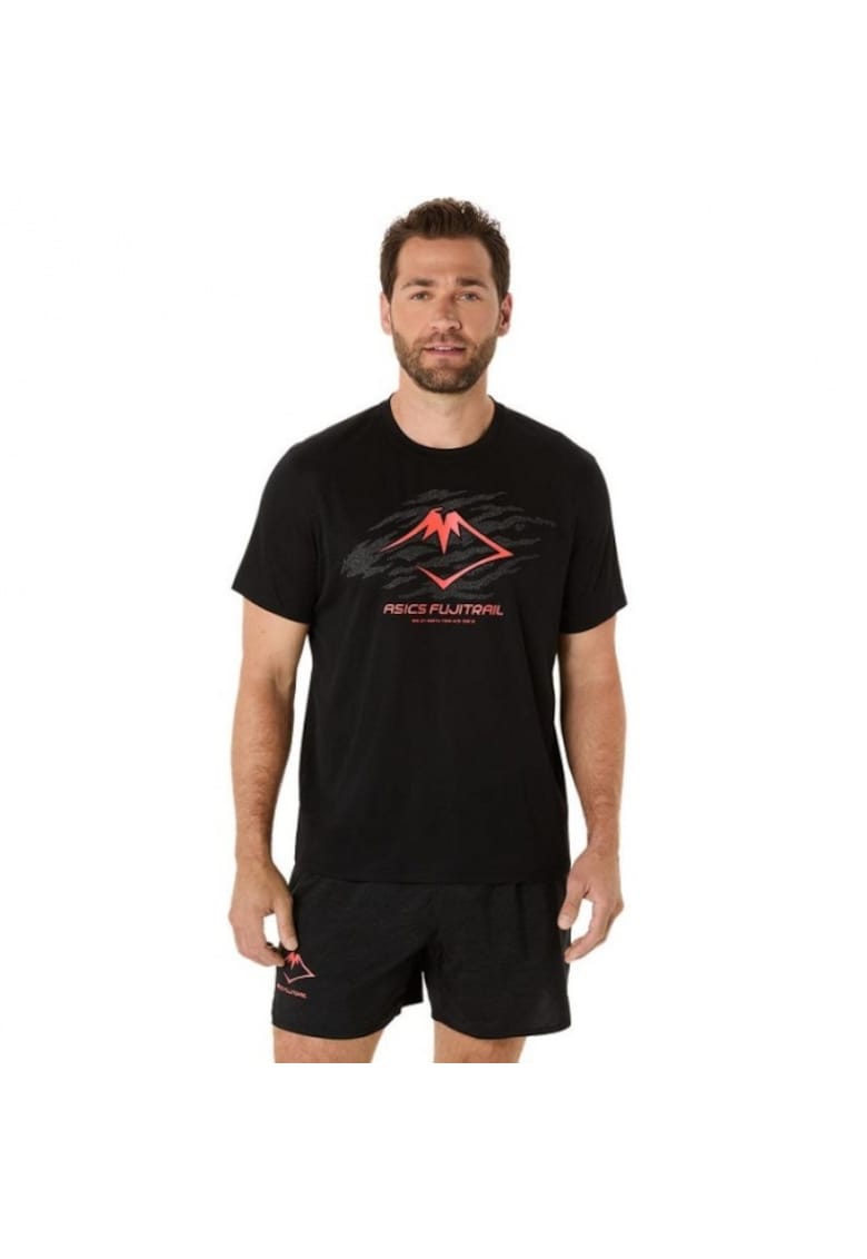 Tricou sport negru - poliester - Negru