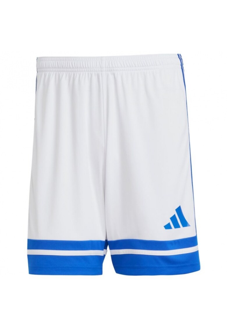 Pantaloni scurti sport barbati Squadra - poliester - albastru/alb