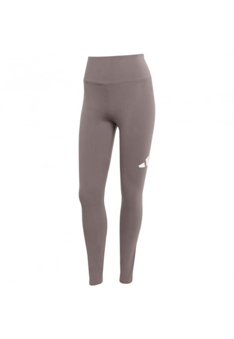 Colanti sport dama Essentials - bumbac - maro -