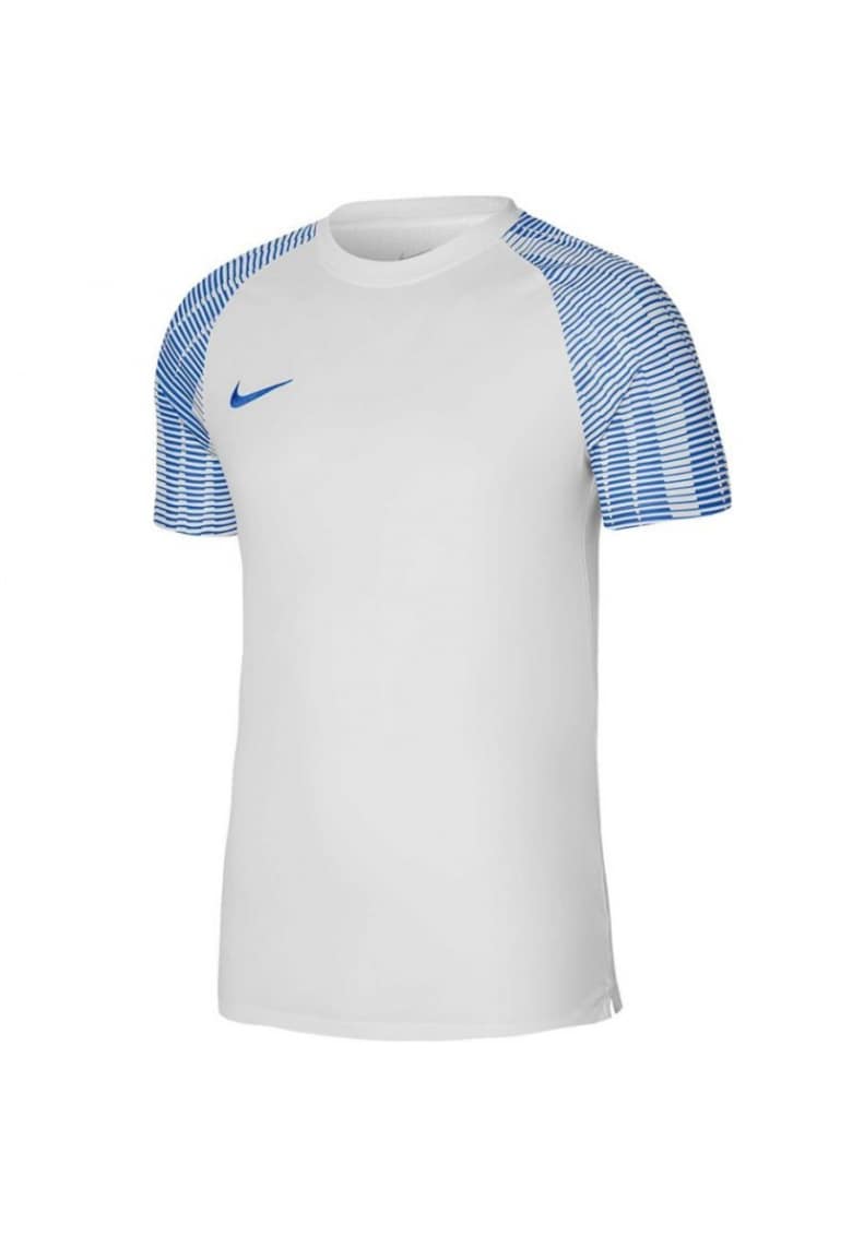 Tricou sport barbati Dri-fit Academy - poliester - alb/albastru