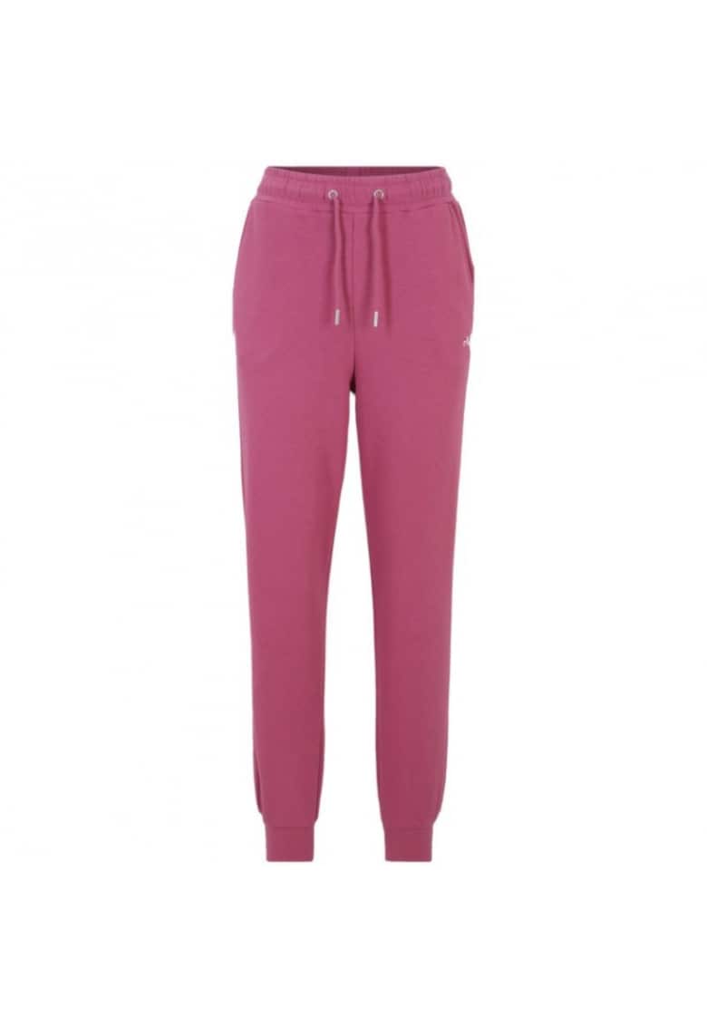 Pantaloni sport croiala lejera - roz - bumbac si poliester -
