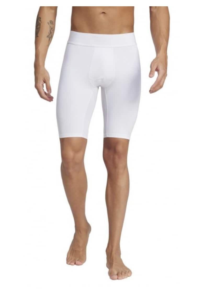 Pantaloni scurti antrenament - alb - colanti
