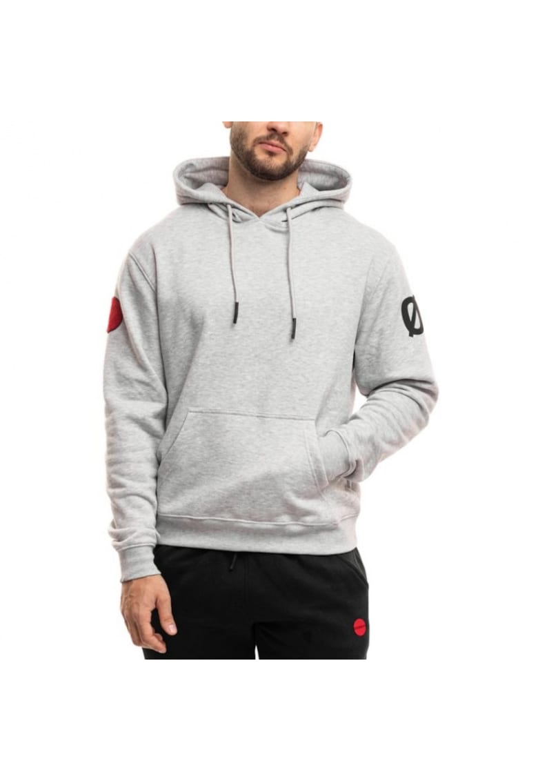 Hanorac gri/argintiu - fara fermoar - barbati - Oz93888