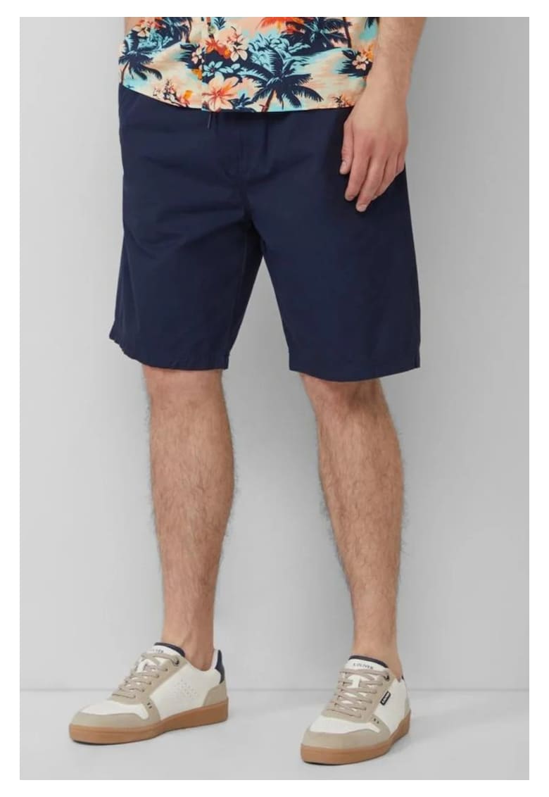 Pantaloni scurti barbati chino - Detroit - cu talie medie - Regular Fit - Bleumarin