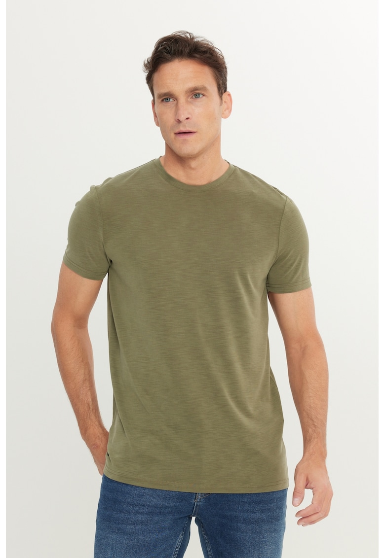 Tricou uni din amestec de modal