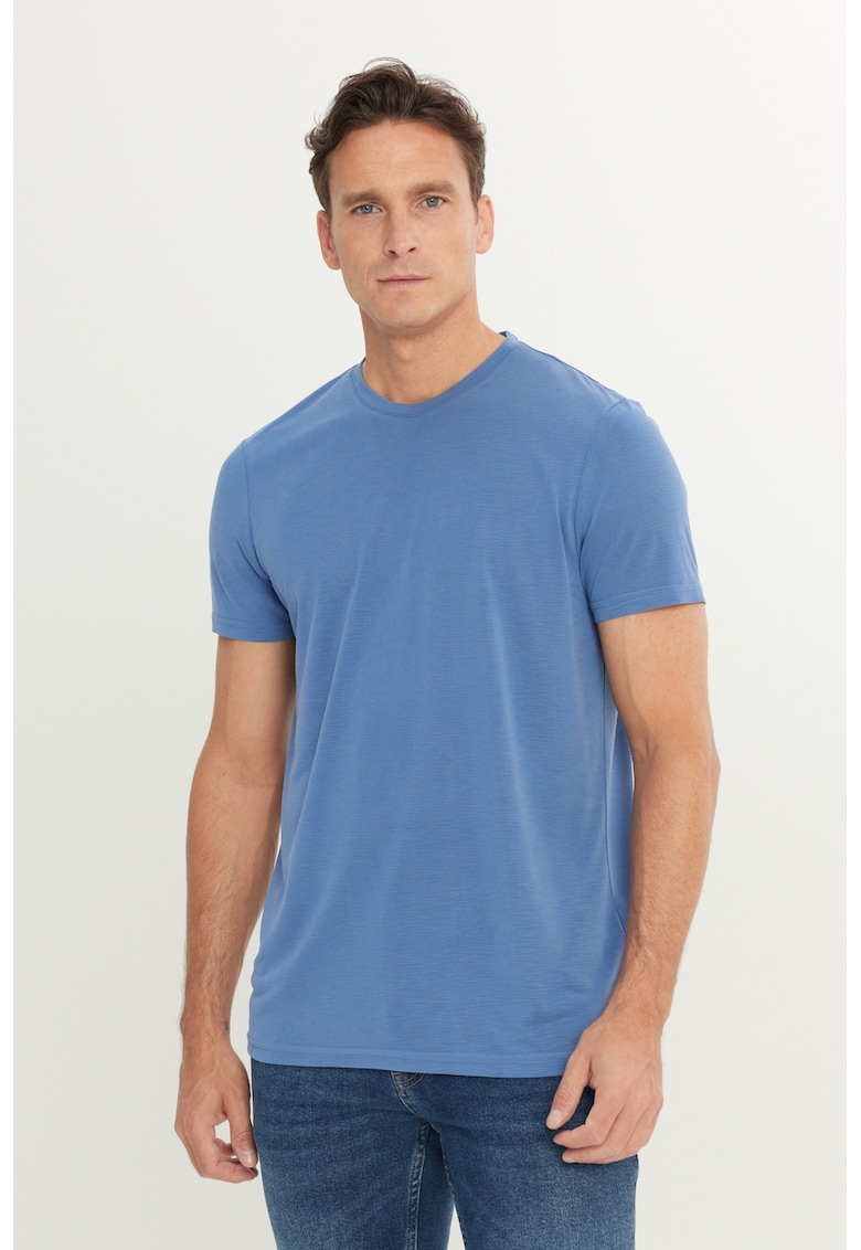 Tricou uni din amestec de modal