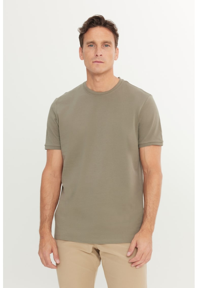 Tricou uni din bumbac