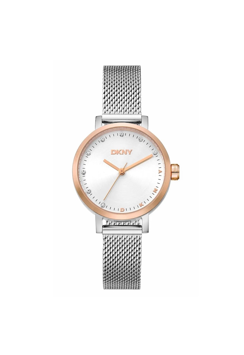 Ceas dama DK1L037M0065 - otel - 5 ATM - 30 mm - argintiu