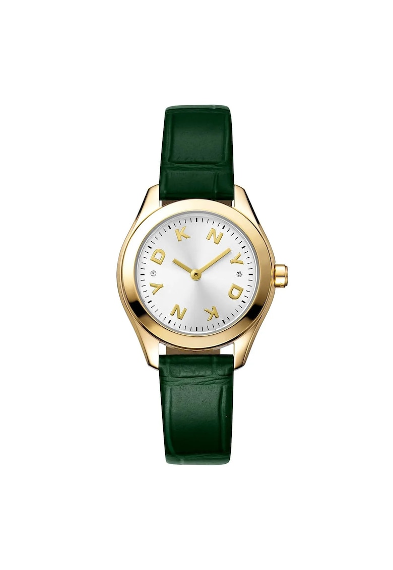 Ceas dama DK1L033L0025 verde 30mm piele ecologica
