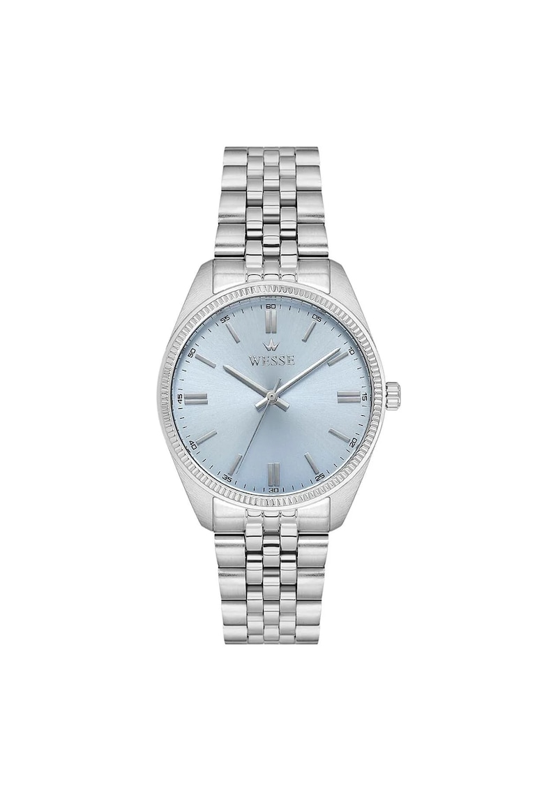 Ceas dama  WWL113209 36mm otel - curea metalica - rezistent la apa 5 ATM - argintiu