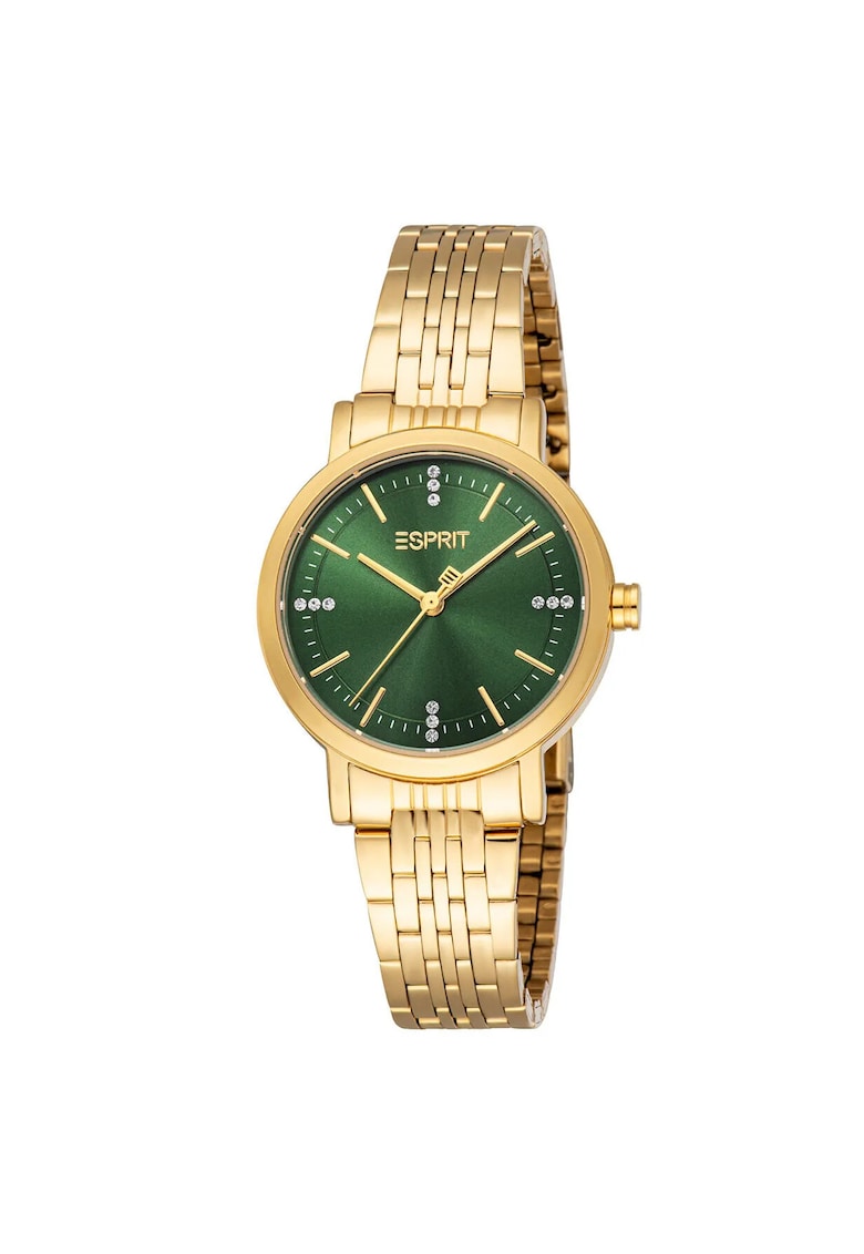 Ceas de mana dama model ES1L463M1065 - 30 mm - culoare aurie - curea din otel