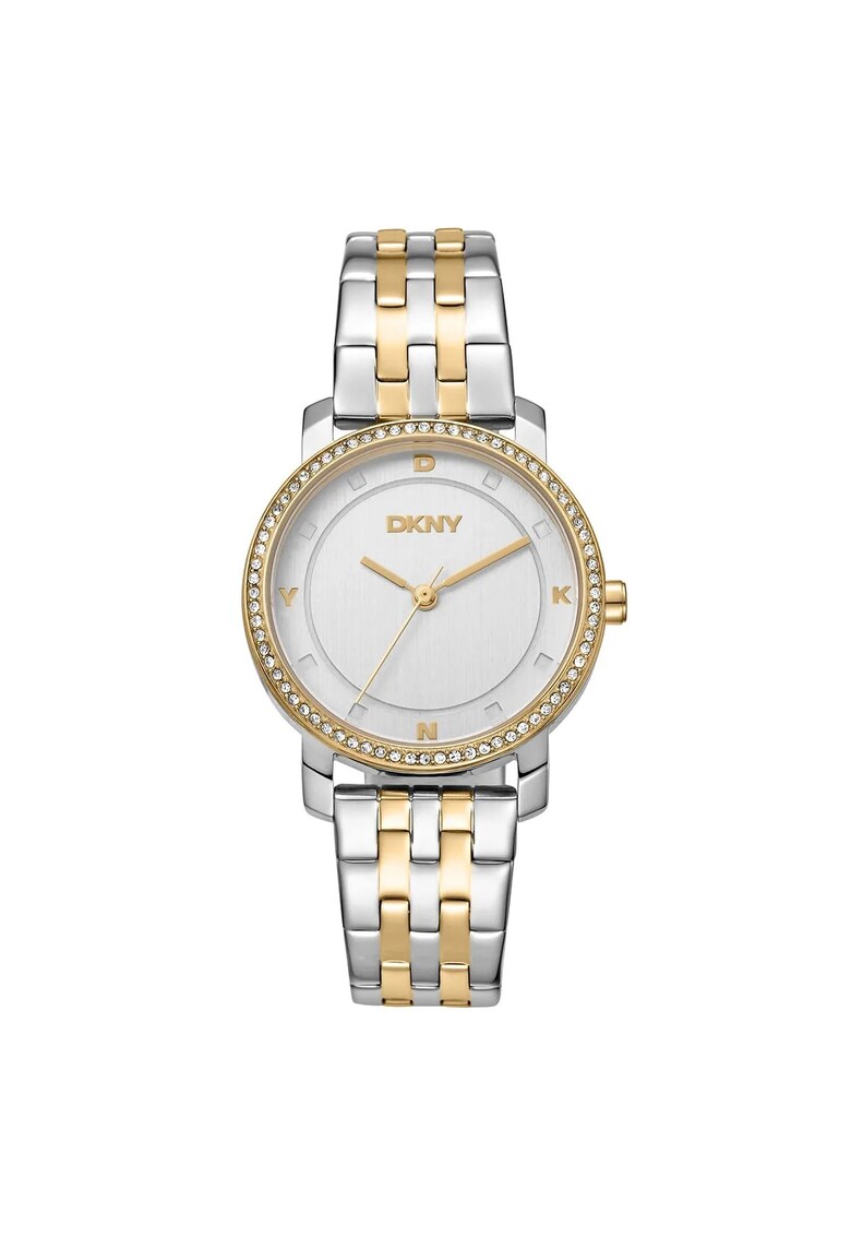 Ceas dama DK1L065M0065 32mm otel - curea aurie - rezistent la apa 5ATM