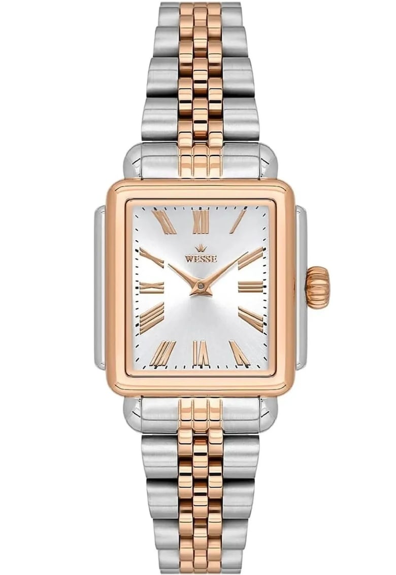 Ceas dama WWL113403 36x40mm otel - curea metalica - rezistenta la apa 3 ATM