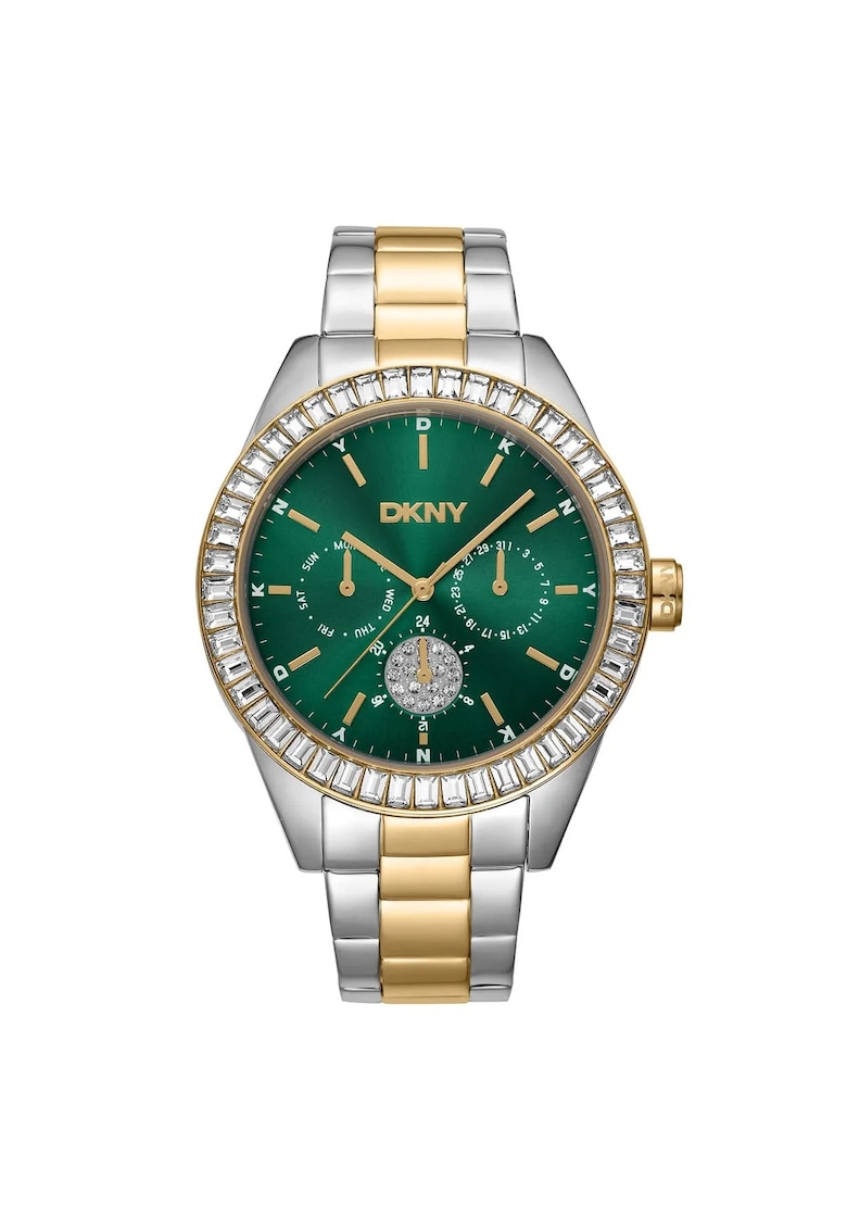 Ceas dama DK1L027M0095 40mm otel - curea aurie