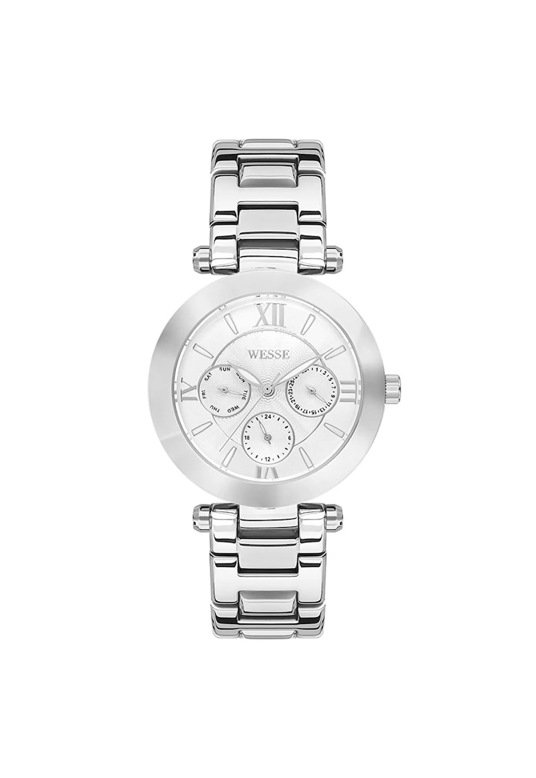Ceas dama model WWL101107 - otel - 5 ATM - argintiu - 36 mm