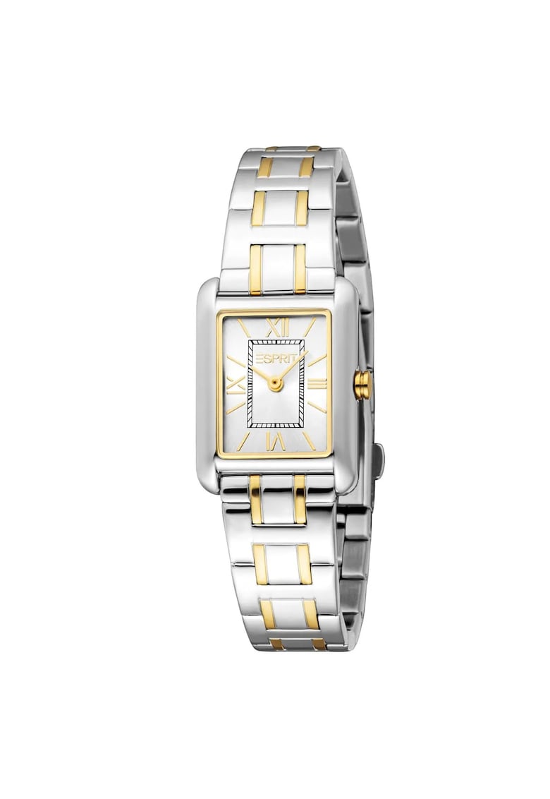 Ceas dama 22x24.5mm - Auriu/Arginitiu