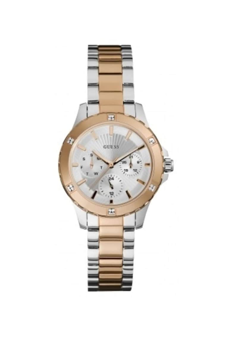 Ceas dama model Mist - mecanism Quartz - inox - culoare gri metalic - diametru 35 mm - rezistenta la apa 5 ATM