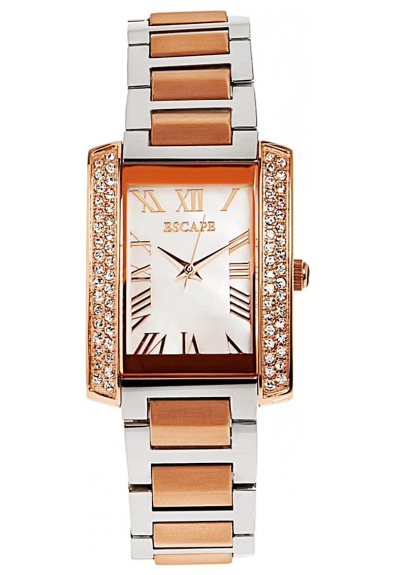 Ceas dama curea otel - carcasa 31-34 mm - rezistenta la apa 5 ATM - argintiu Ceas dama curea otel - carcasa 31-34 mm - rezistenta la apa 5 ATM - argintiu