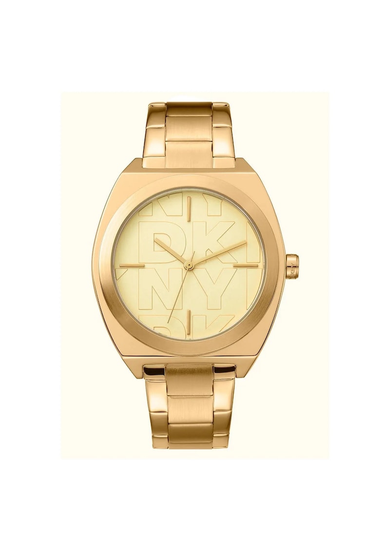 Ceas dama model DK1L039M0025 - otel - auriu - 38mm - mecanism quartz - rezistenta la apa 5 ATM