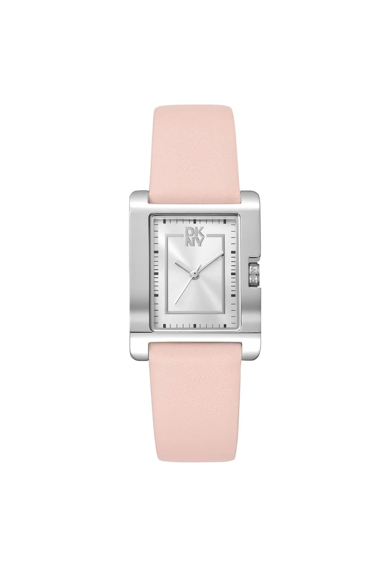 Ceas dama model DK1L007L0015 - roz - 31-35 mm - curea din piele ecologica - rezistenta la apa 3 ATM