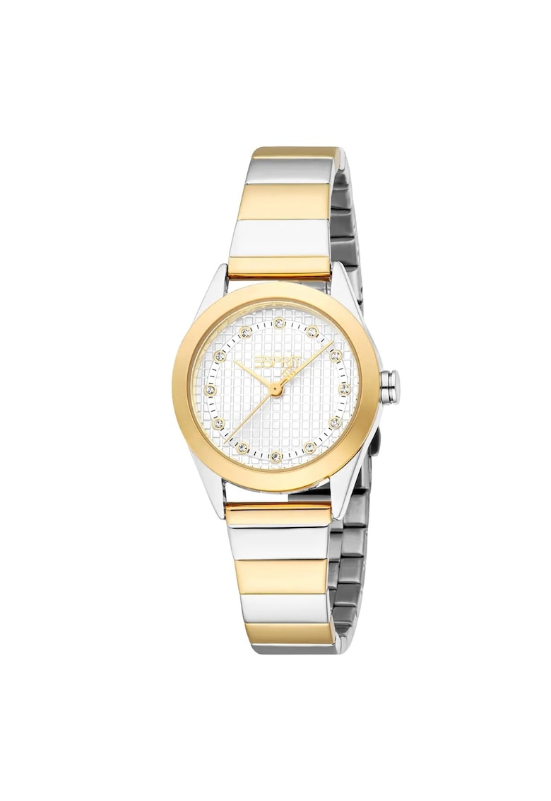 Ceas de mana dama model ES1L480M0085 - 28 mm - carcasa din otel - curea metalica - rezistenta la apa 3 ATM