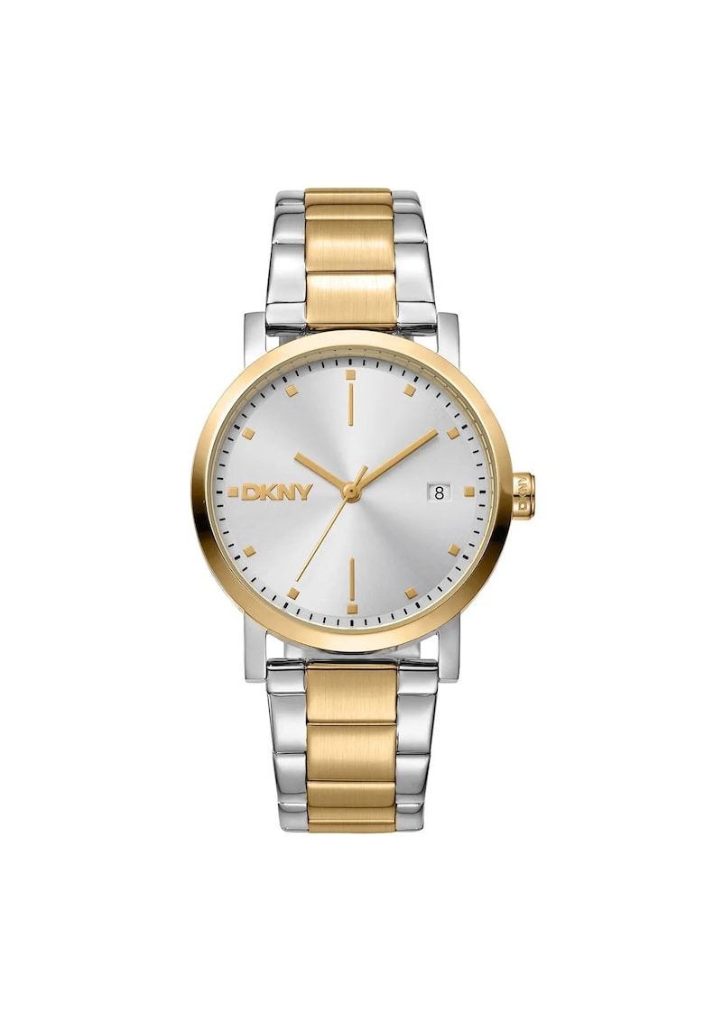 Ceas dama DK1L036M0085 34mm otel - curea aurie