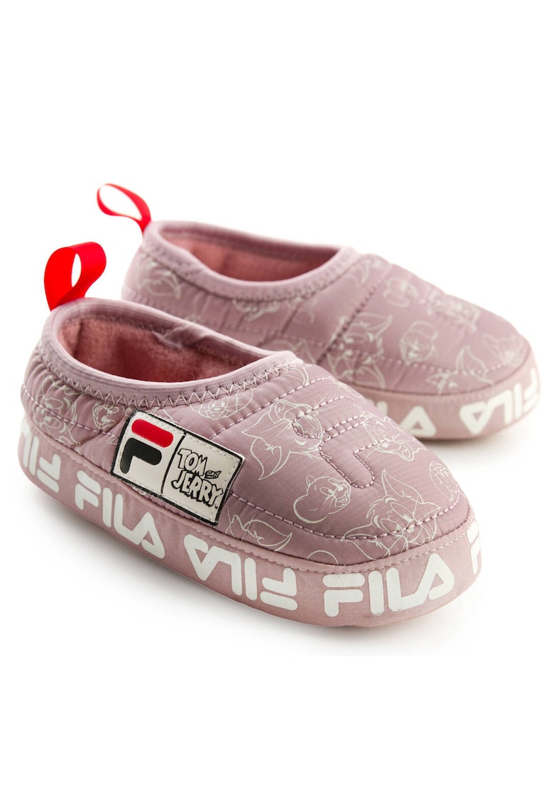 Papuci de casa cu imprimeu Tom&Jerry