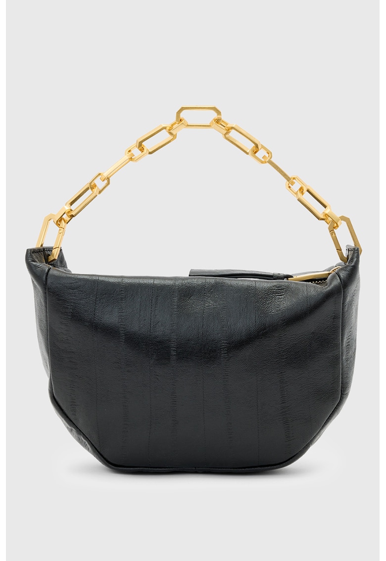 Geanta de piele cu maner de lant Madea