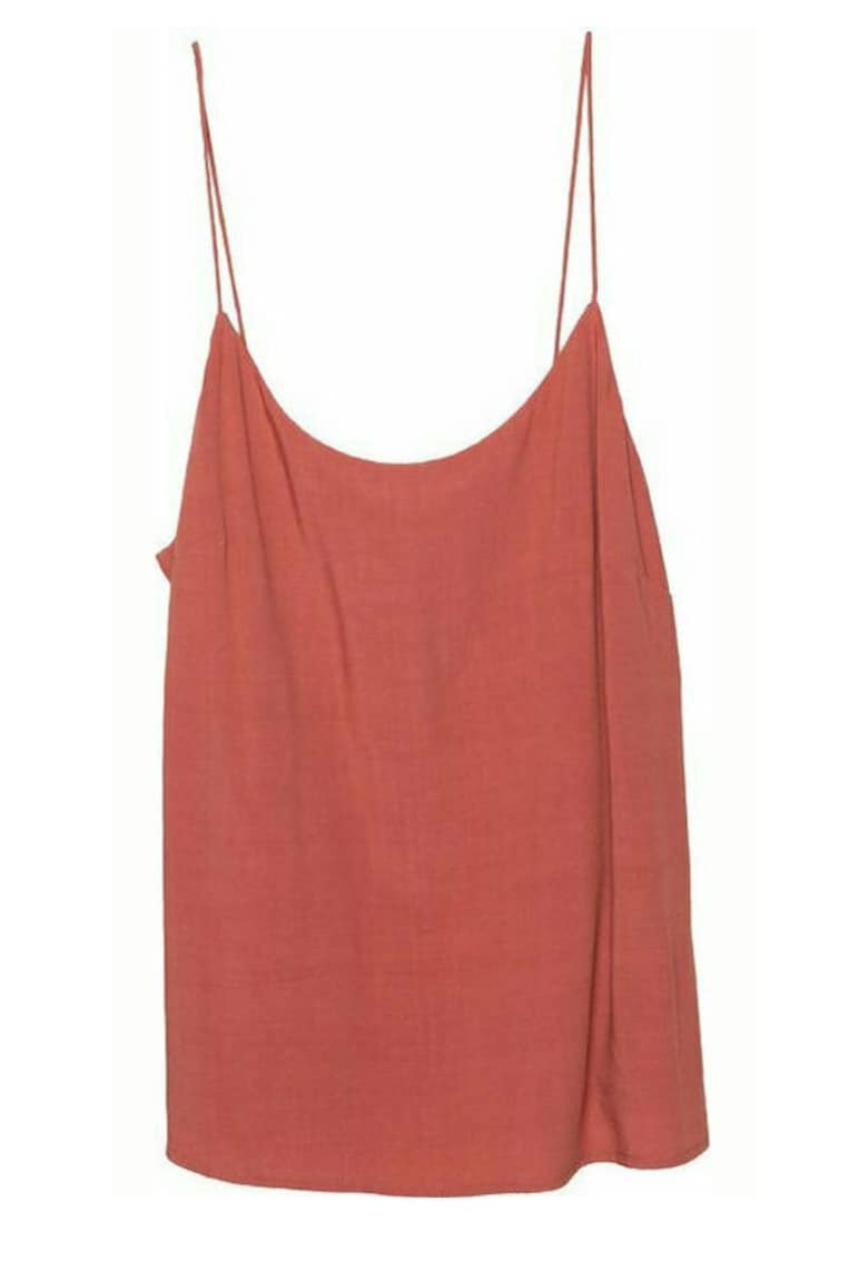 Top SuperDry Ecovero Strappy - Viscoza - maro