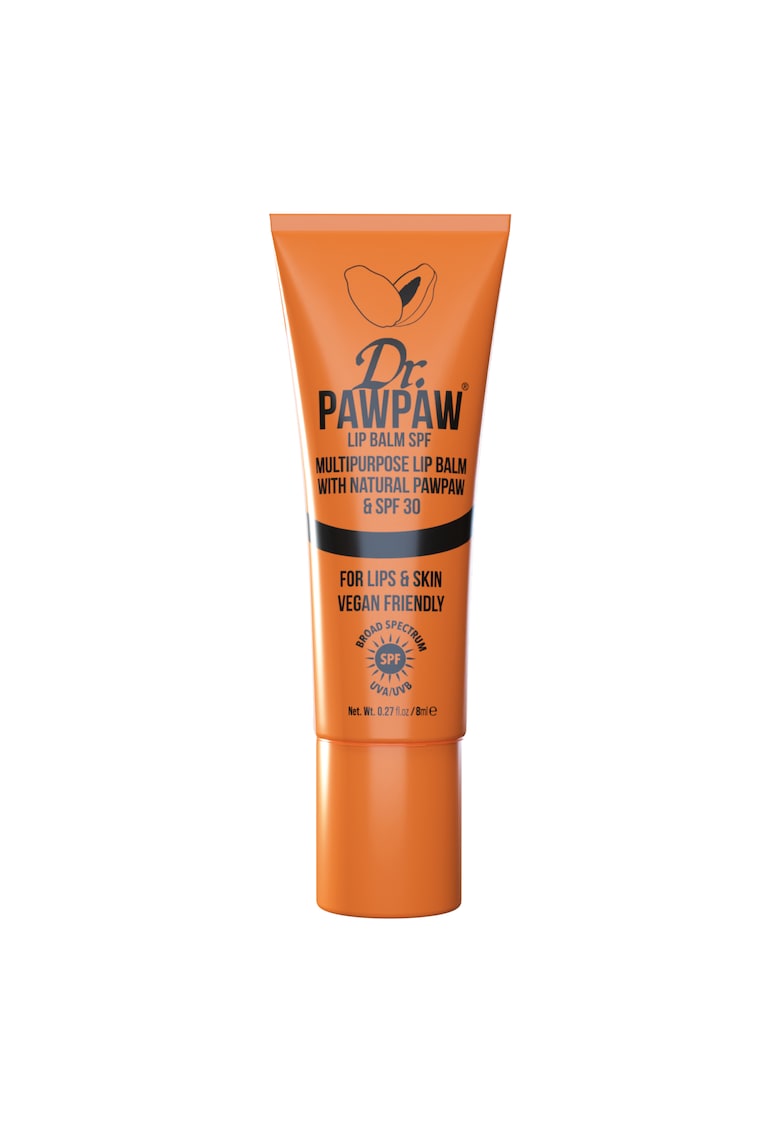 Balsam de buze cu SPF  8ml - cu papaya - vegan