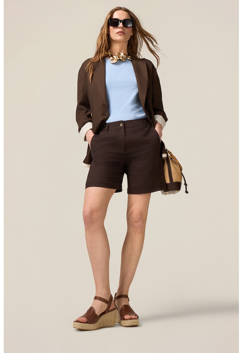 Pantaloni scurti din in